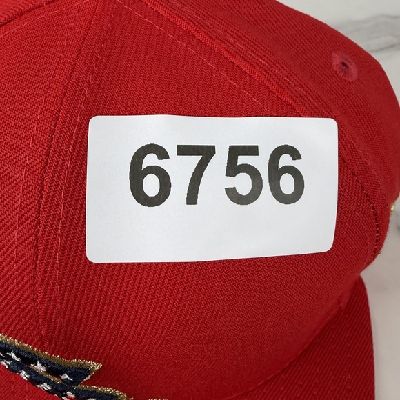 Chicago White Sox Hat Cap Fitted Men 7 5/8 Red USA Flag Baseball New Era 59FIFTY - Picture 14 of 14